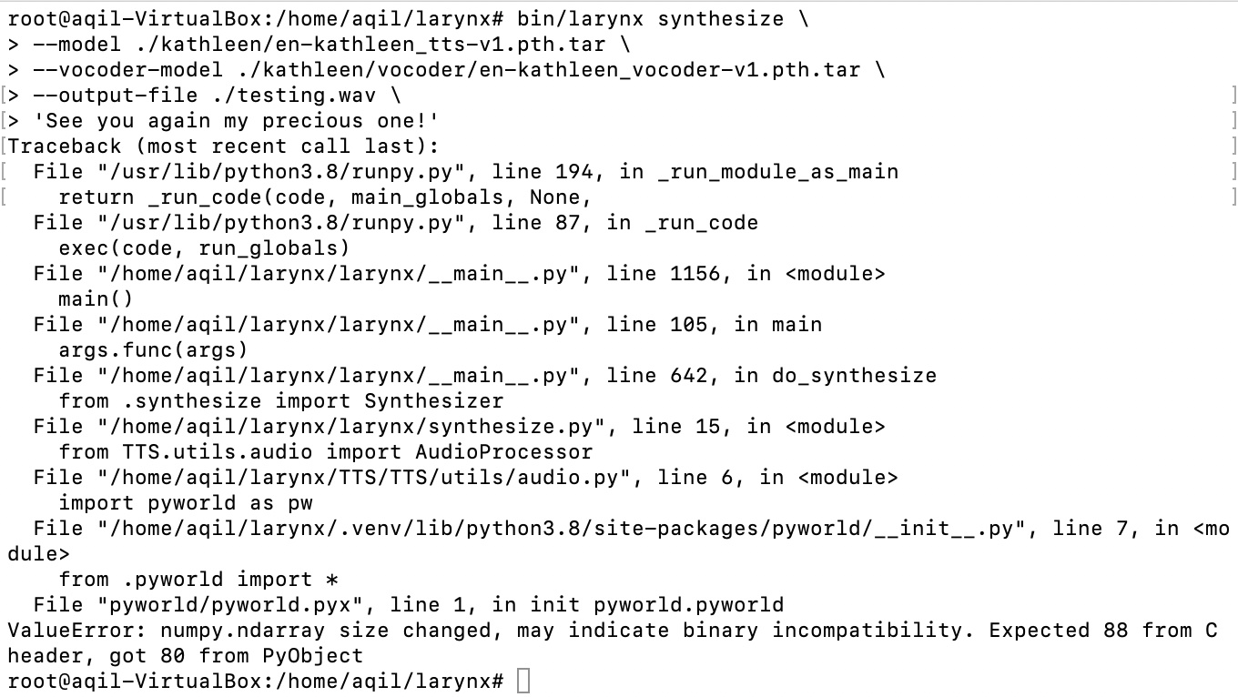 Numpy Ndarray Size Changed May Indicate Binary Incompatibility Help Rhasspy Voice Assistant